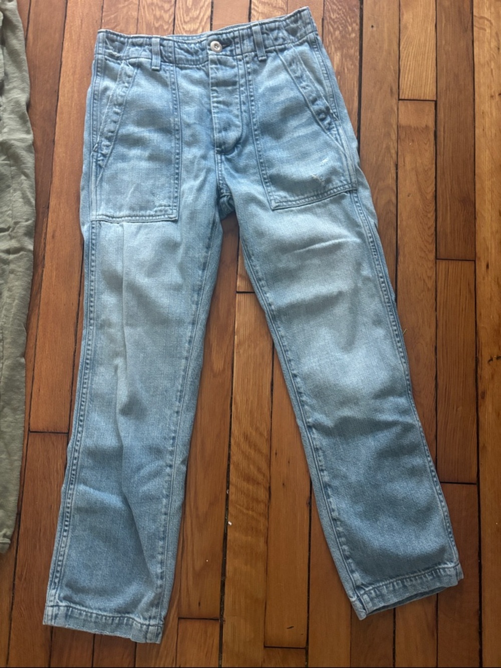 AMO Light Blue vintage army pant - Picture 4 of 7